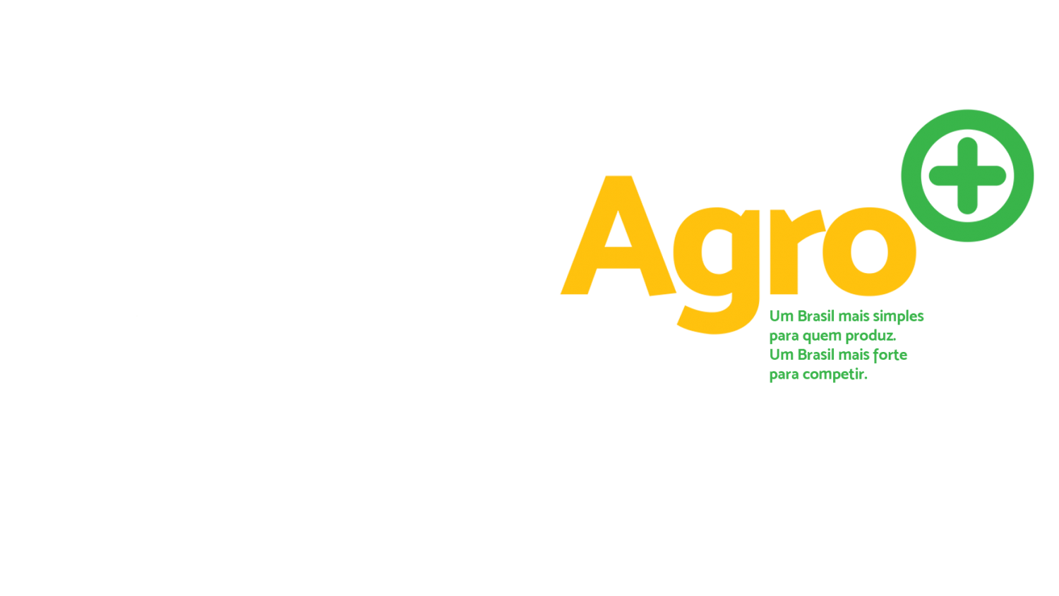 Programa Agro+ Ministério da Agricultura Pecuária e Abastecimento